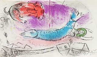 Marc Chagall - Le Poisson Bleu