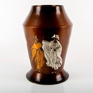Vintage Con-Ker Erte Bronze Vase, Celebration