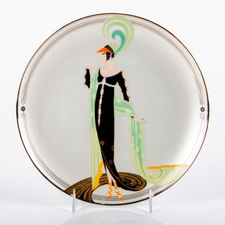 Franklin Mint House of Erte Collector Plate, Directoire