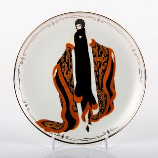 Franklin Mint House of Erte Collector Plate, Mystic