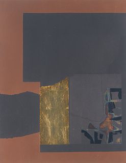 Louise Nevelson "Aquatint II" from Aquatint & Collage
