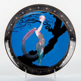Royal Doulton House of Erte Collector Plate, Fireflies