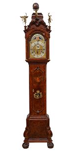 Johannes van Wyk Tall Case Clock 18th c.