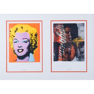 After Andy Warhol (American, 1928-1987) Framed Posters