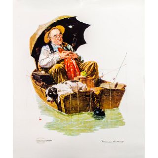 Norman Rockwell (American 1894-1978) Signed Seriolithograph