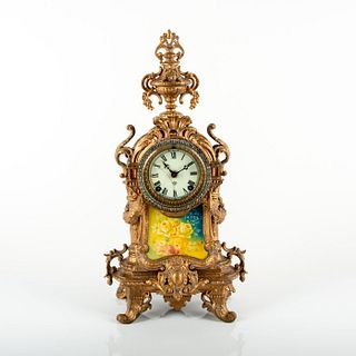 Antique Ansonia Clock Company Rococo Style Mantle Clock