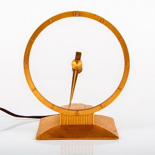 Jefferson Golden Hour Electric Table Clock 580101