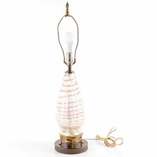 Mid-Century Italian Murano Glass Lamp