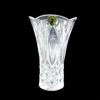 Waterford Crystal Clear Vase, Glenfall Pattern