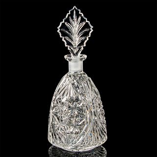 Vintage Glass Decanter with Stopper