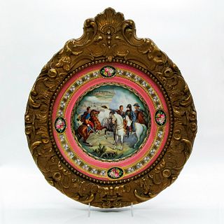 Carlsbad Fine Porcelain Plate, Combat de Heilsberg