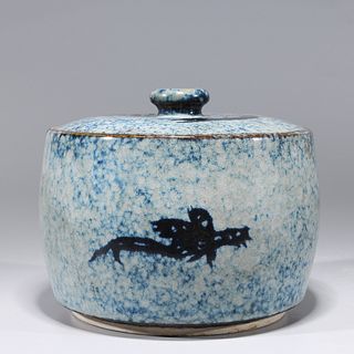 Chinese Ceramic Covered Vessel