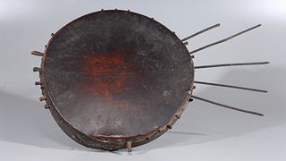 Wood & Leather Tamang Tribe Drum