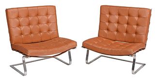 Pair Knoll Mies Van Der Rohe Tugendhat Chairs