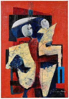 Alfredo Villafa¤a Abstract Painting