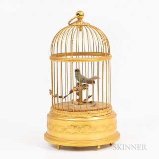 Reuge Singing Bird in Cage Automaton/Music Box