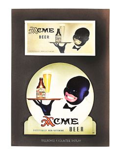 ACME BEER POSTER.