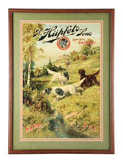 A. HUPFEL'S SON'S OLD SETTER BRAND ADVERTISEMENT.
