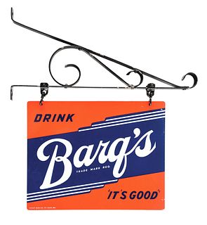  BARQ'S ROOT BEER SIGN.