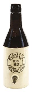 DR. SWETT'S ROOT BEER SODA FOUNTAIN SYRUP DISPENSER.