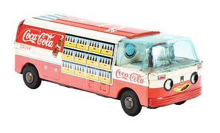 1960'S 9” COCA-COLA SODA CAR SERIES VAN.