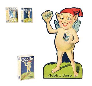 LOT OF 4: GOBLIN SOAP ITEMS.
