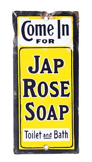 JAP ROSE SOAP PORCELAIN DOOR PUSH.