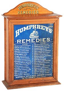 HUMPHREY'S REMEDIES CABINET.