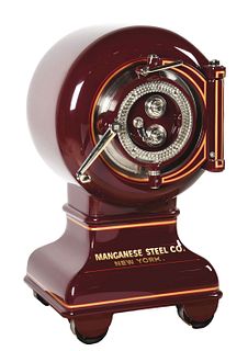 YORK MANGANESE STEEL CO. CANNONBALL SAFE.