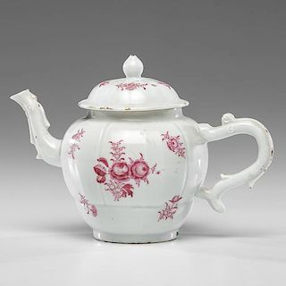 Chinese Export Famille Rose Teapot 