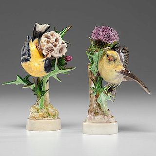 Royal Worcester Dorothy Doughty Gold Finches 