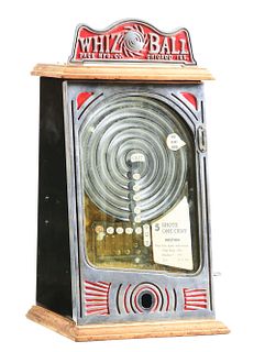 1¢ PACE "WHIZ BALL" COUNTERTOP GAME MACHINE.