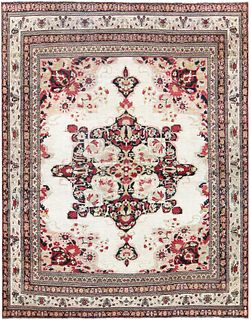 Antique 19th Century Persian Kerman Rug - No Reserve 14 ft 3 in x 11 ft 4 in (4.34 m x 3.45 m)