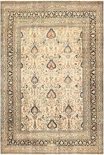 Large Antique Persian Khorassan Rug - No Reserve 17 ft x 11 ft 7 in (5.18 m x 3.53 m)