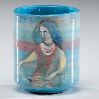 Polia Pillin Art Pottery Vase 