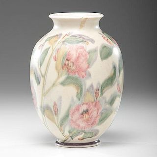 Rookwood Pottery Matte Floral Vase 