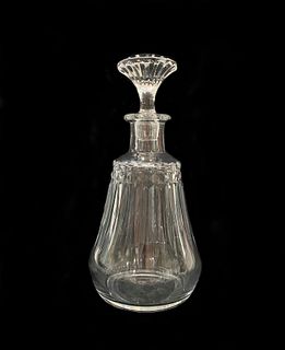 Liquor bottle, Baccarat crystal