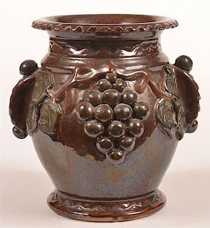 Stahl Redware Pottery Vase.