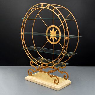 Hermes Rose of the Winds & Astrological Signs Display Shelf