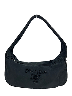 PRADA Tessuto Nylon Beaded Small Bag