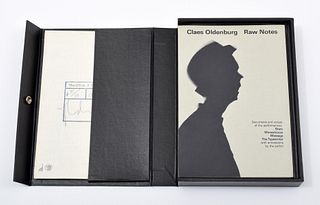 Claes Oldenburg "Raw Notes" Book, Deluxe Edition