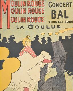 Henri de Toulouse-Lautrec (after) Moulin Rouge Poster