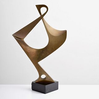 Kieff Antonio Grediaga Abstract Sculpture, 30.5"H