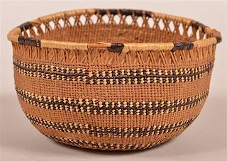 Northern California Indian Trinket Basket.