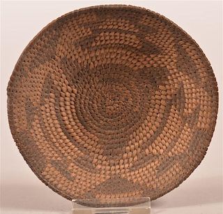Very Good Antique Apache Coil Basket