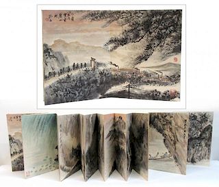 Fu Baoshi Painting Book