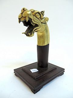 Han Dragon On Rosewood Stand
