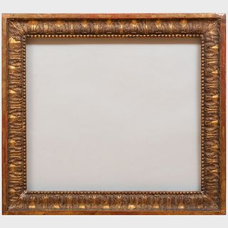 Early Italian Giltwood Picture Frame 
