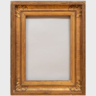 French Giltwood Pastel Molding DecapÃ© Picture Frame 