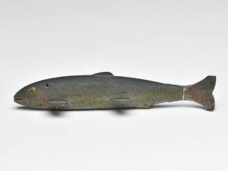 Fish decoy, Harry Seymour, Lake Chautauqua, New York, last quarter 19th century.